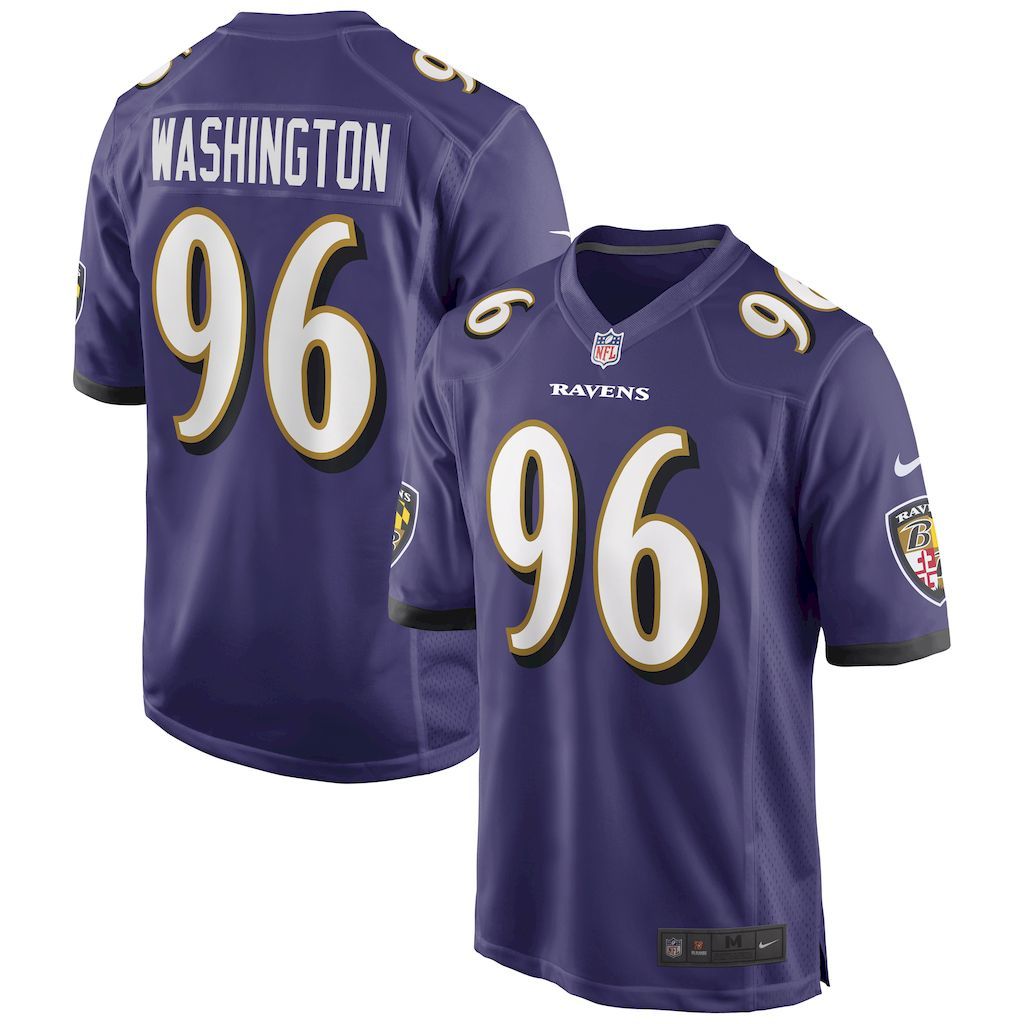 Mens Baltimore Ravens Broderick Washington Nike Purple Game Playe.jpg