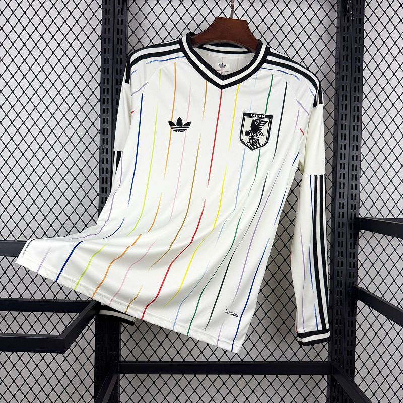 Mens Japan 2026 World Cup Away Long Sleeve Jersey