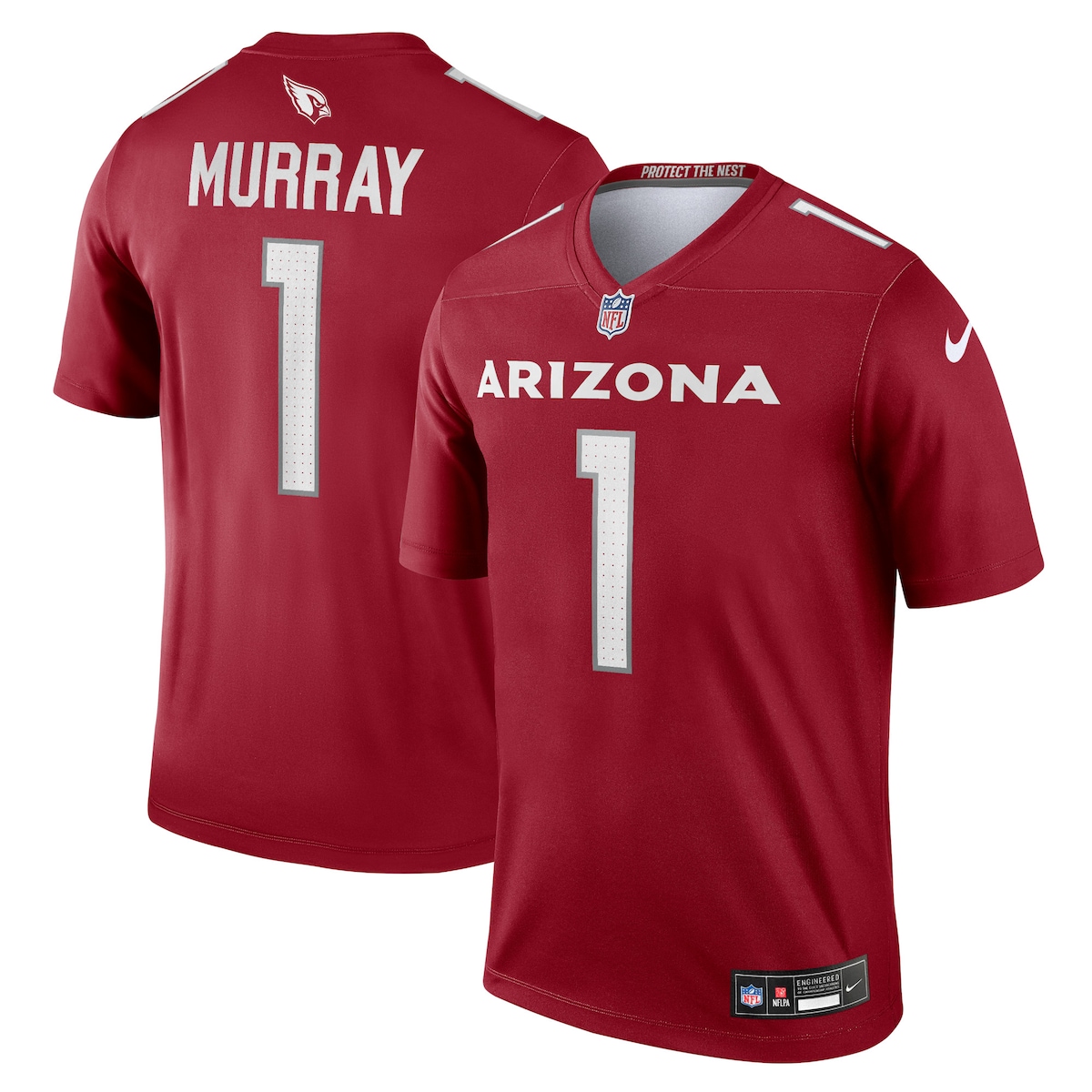 Mens Arizona Cardinals Kyler Murray Nike Cardinal Legend Player Performance Top.jpg