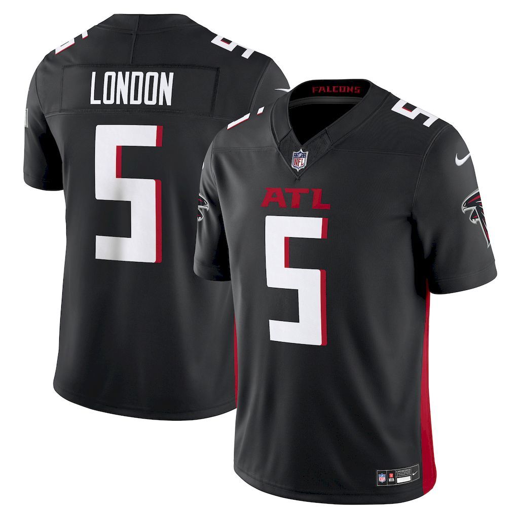 Mens Atlanta Falcons Drake London Nike Black Vapor F.U.S.E. Limit (2).jpg