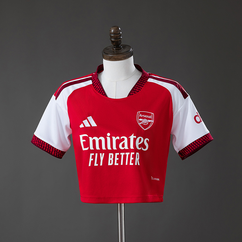 Arsenal 26/27 Home Match Women's Crop Jersey S-XXL