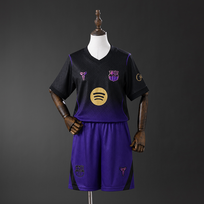 Barcelona x Kobe Bryant 26/27 Away Kids Kit Jersey Size 16-28