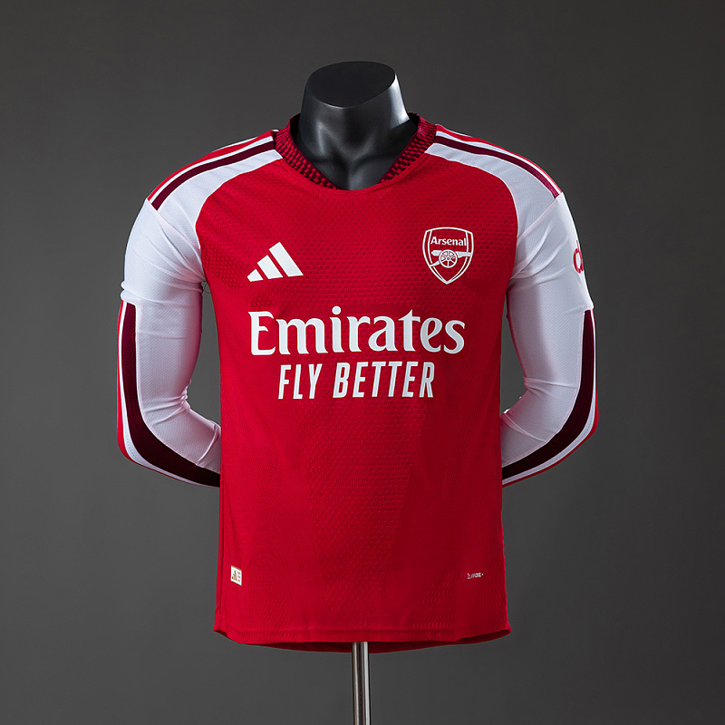 Arsenal 26/27 Home Player Version Long Sleeved Jersey S-3XL
