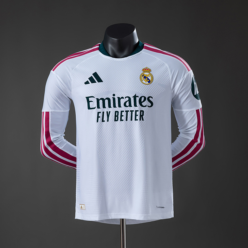 Real Madrid 26/27 Home Player Version Long Sleeved Jersey S-3XL